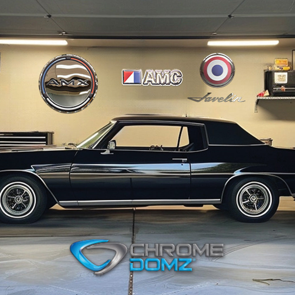 AMC Javelin Script Laser Cut Metal Sign