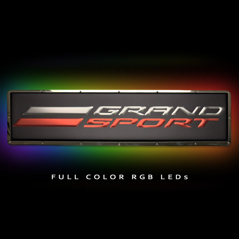 Corvette C7 Grand Sport Metal Sign
