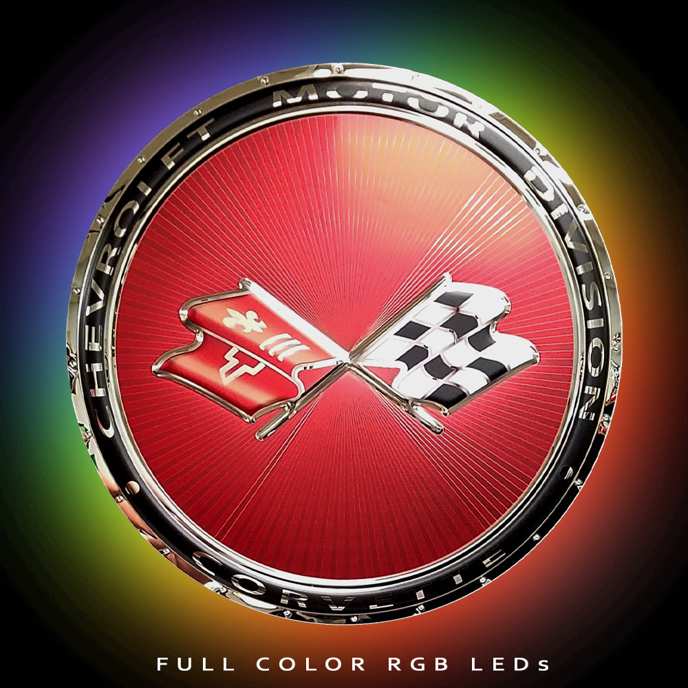 Corvette C3 Badge Metal Sign