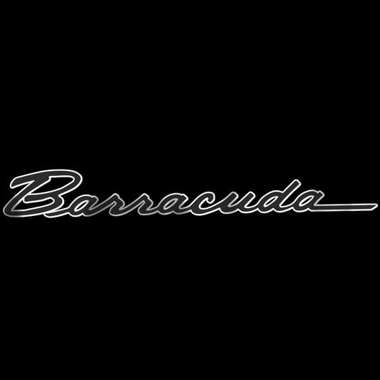 Plymouth Barracuda Script Laser Cut Metal Sign