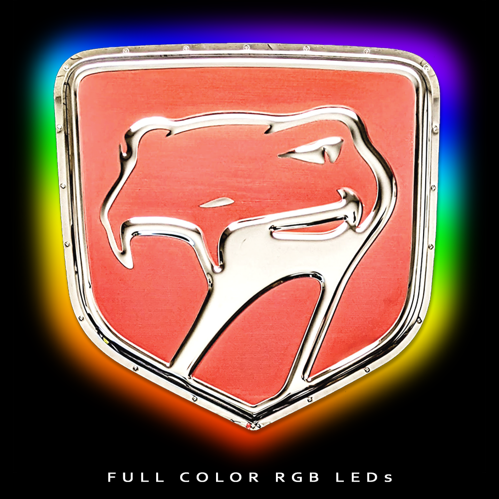 Dodge Viper Sneaky Pete Metal Sign