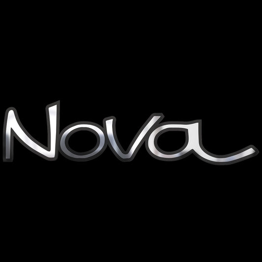 Nova Script Laser Cut Metal Sign