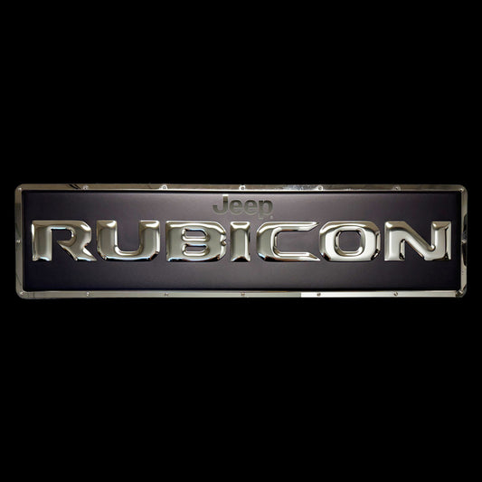 Jeep Rubicon Metal Sign
