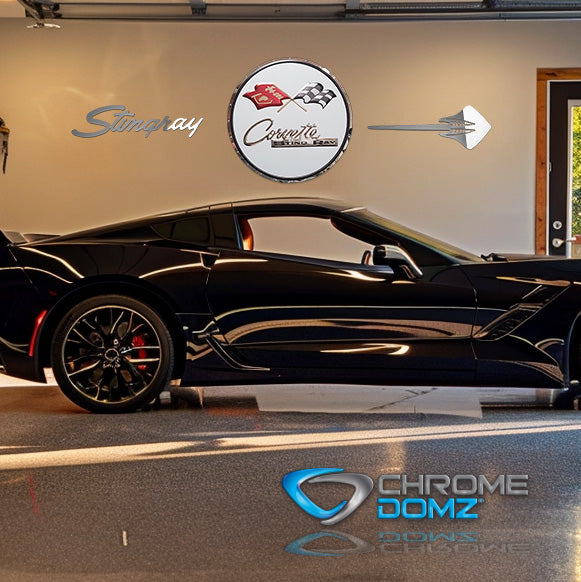 Stingray Logo Metal Sign