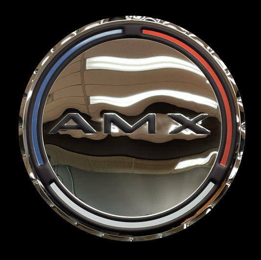 AMX Metal Badge