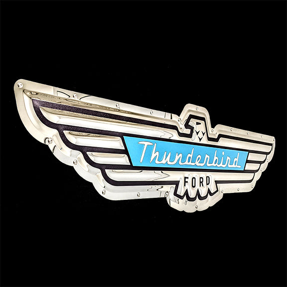 Ford Thunderbird Metal Sign