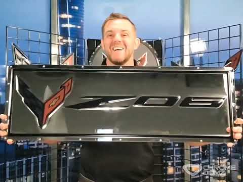 Corvette C8 Z06 Metal Sign