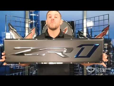 Corvette C7 ZR1 Metal Sign