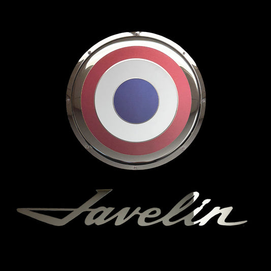 AMC Javelin Script Laser Cut Metal Sign
