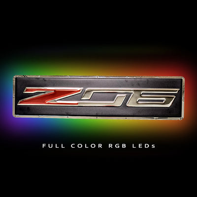 Corvette C7 Z06 Metal Sign