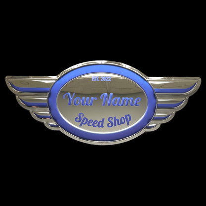 Custom Speed Shop Sign