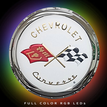 Corvette C2 Badge Metal Sign