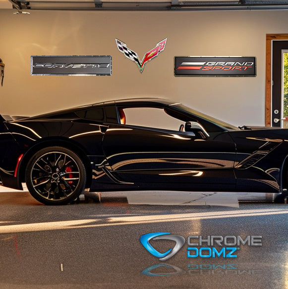 Corvette Script – Chrome Domz