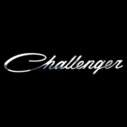 Dodge Challenger Script Laser Cut Metal Sign