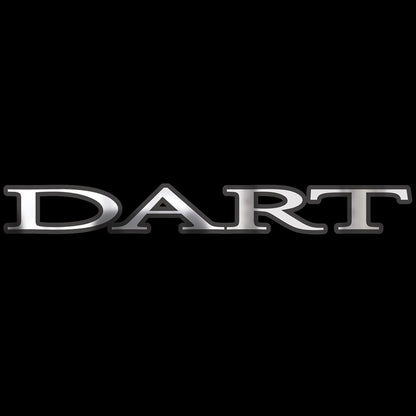 Dodge Dart Script Laser Cut Metal Sign