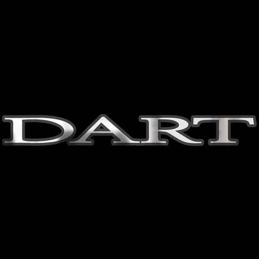 Dodge Dart Script Laser Cut Metal Sign