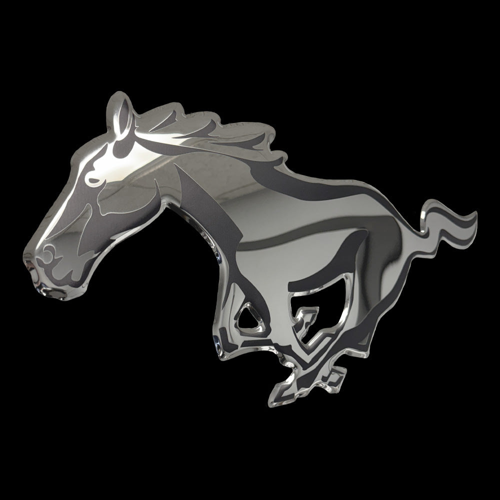 Ford Mustang Horse Emblem Metal Sign XL