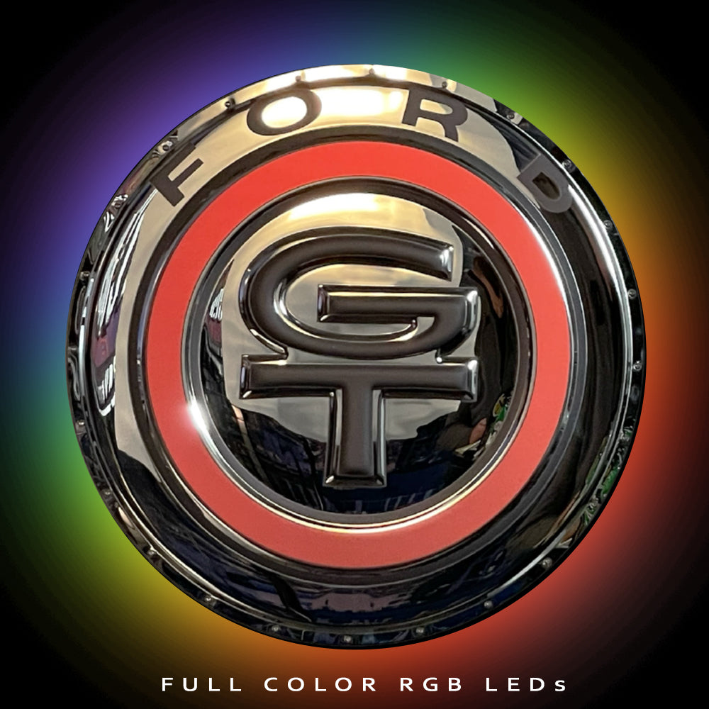 Ford GT Torino Grille Badge – Chrome Domz