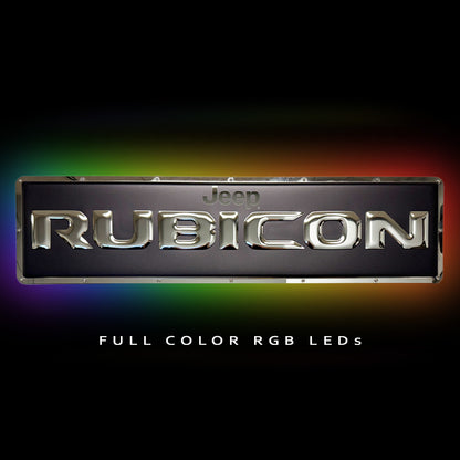 Jeep Rubicon Metal Sign