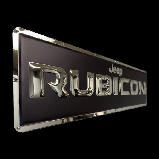 Jeep Rubicon Metal Sign