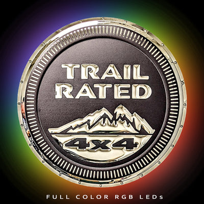 Jeep Trail Rated Badge 2000 Metal Sign