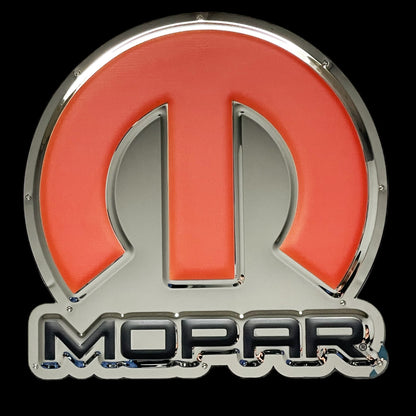 MOPAR Omega Logo Metal Sign