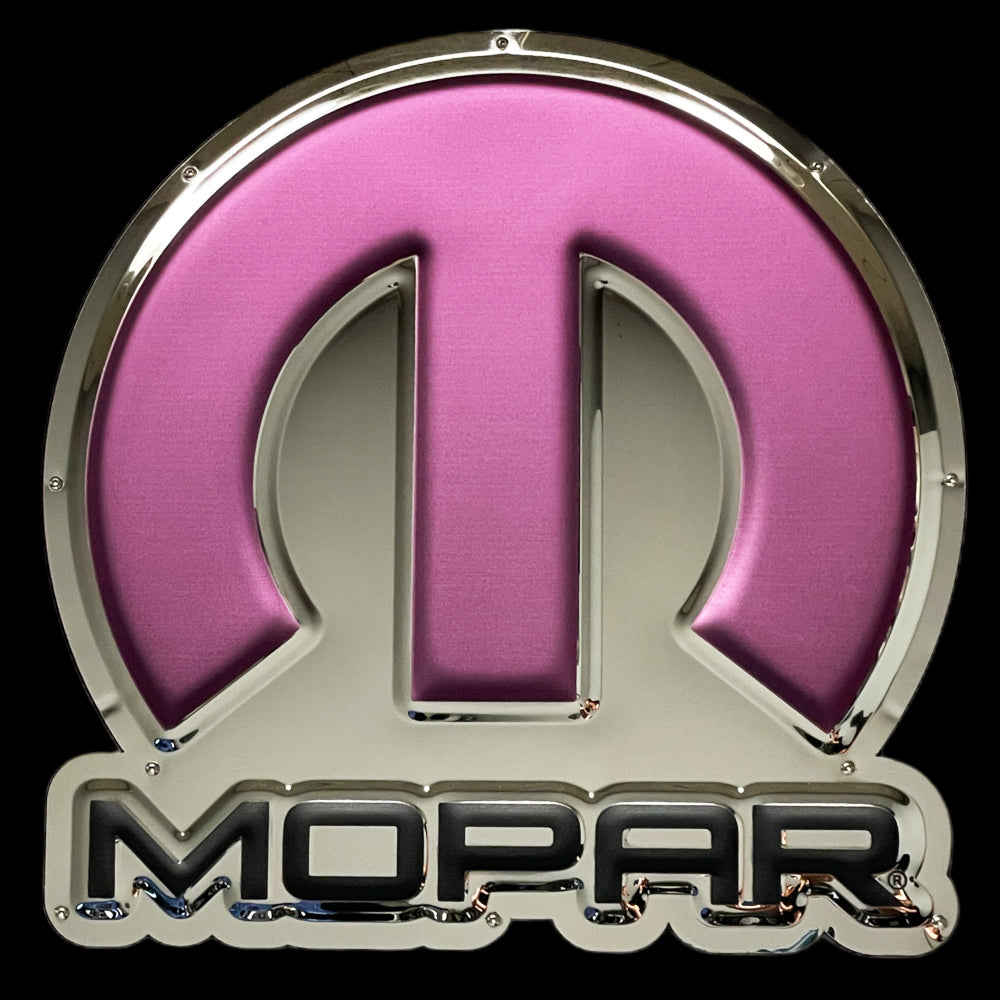 MOPAR Omega Logo Metal Sign