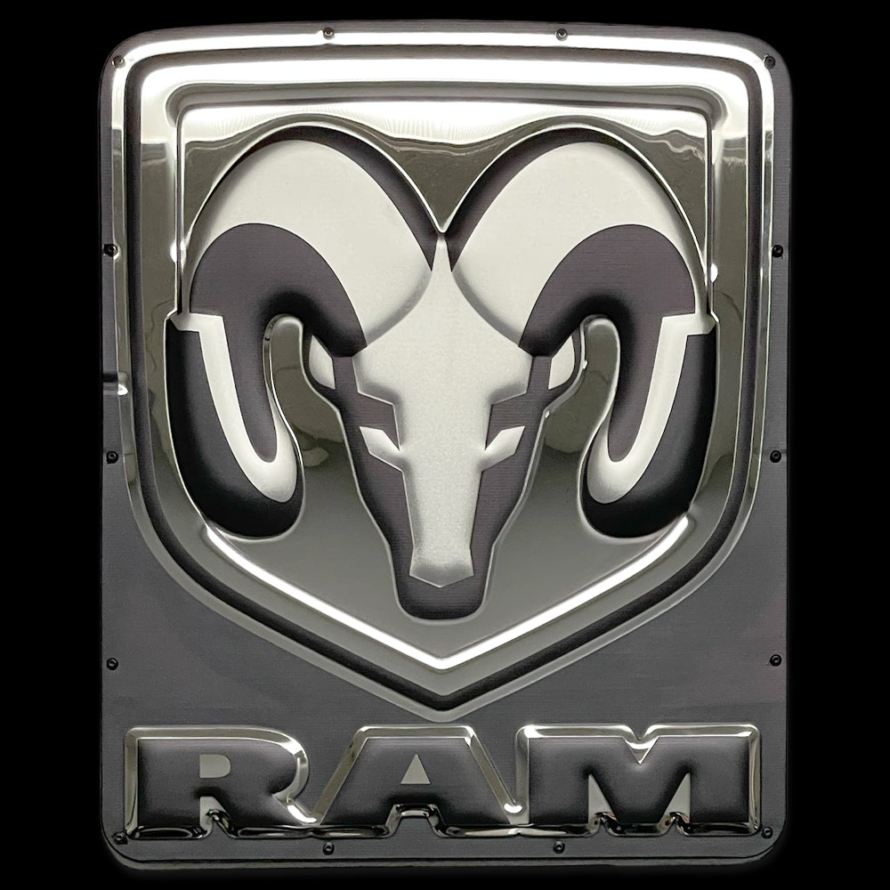 RAM Metal Sign