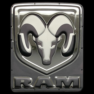 RAM Metal Sign