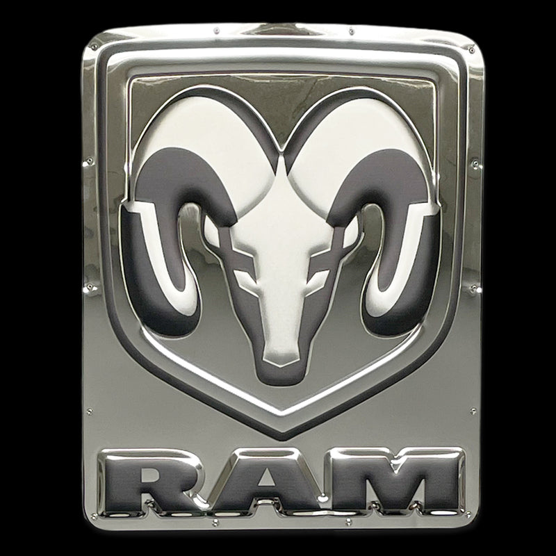 RAM Metal Sign