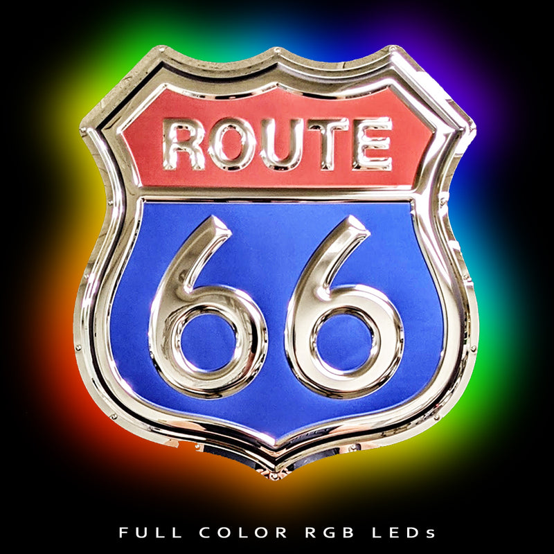 Route 66 XL Metal Sign