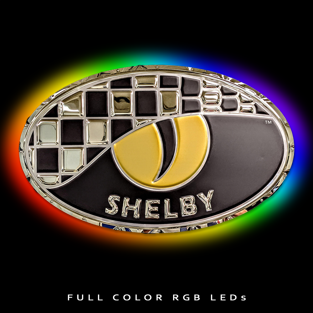 Shelby Series One Badge Metal Sign