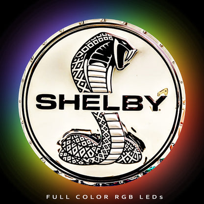 Shelby Super Snake Badge Metal Sign