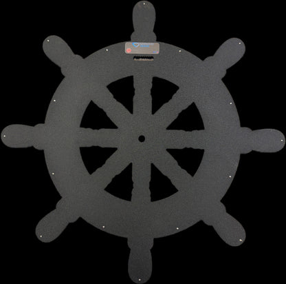 Ship Helm Metal Sign