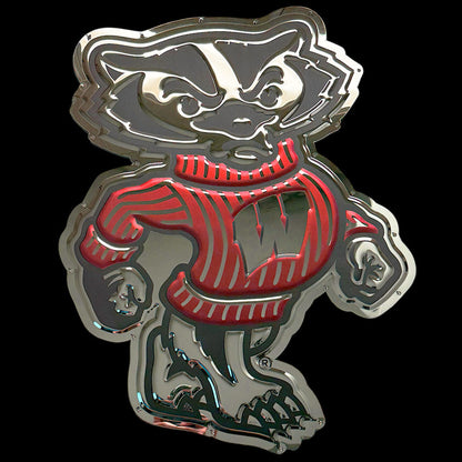 Wisconsin - Bucky Badger Metal Sign