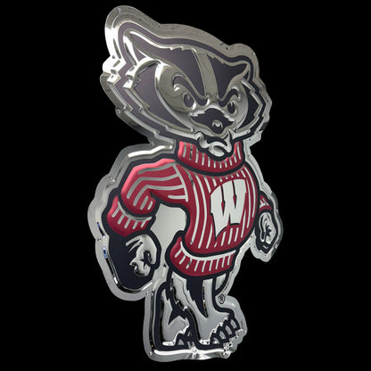 Wisconsin - Bucky Badger Metal Sign
