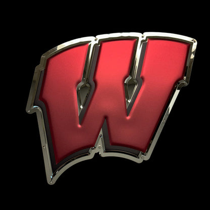 Wisconsin - Motion W Metal Sign