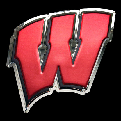 Wisconsin - Motion W Metal Sign