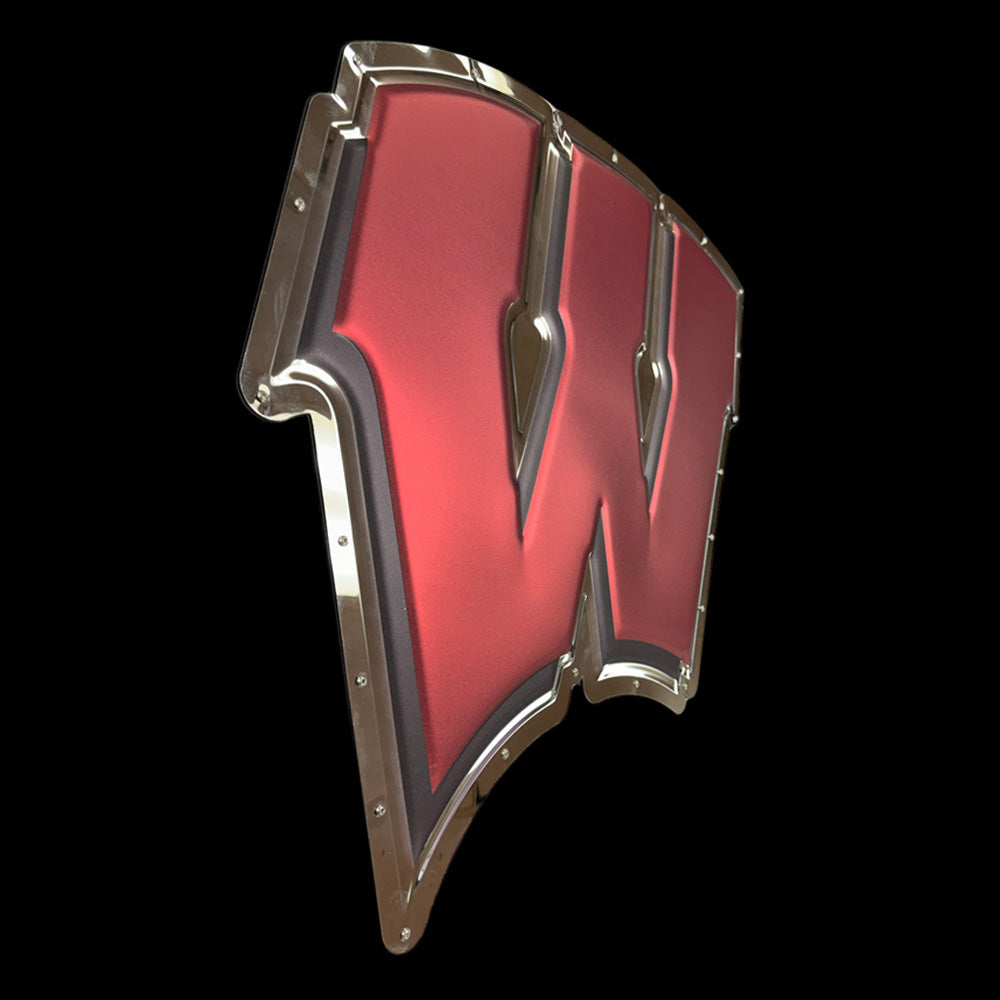 Wisconsin - Motion W Metal Sign