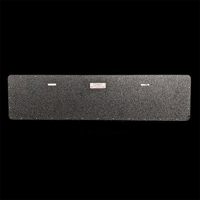 embossed mirror polished stainless steel sign décor Ferrari back