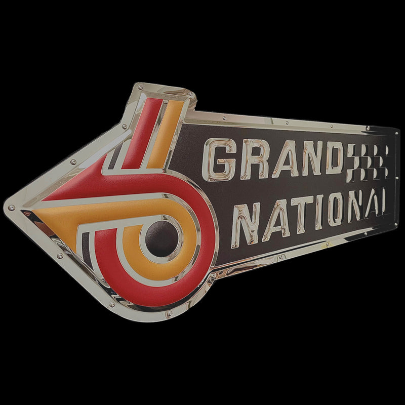 Buick Grand National Metal Sign