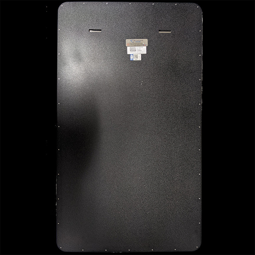 embossed mirror polished stainless steel sign garage décor Ford Shelby Cobra GT350 back