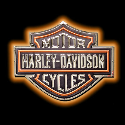 Harley Davidson Shield Metal Sign