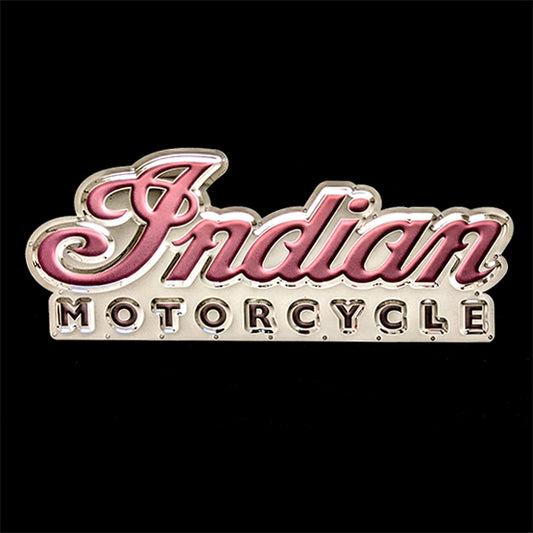 Indian Motorcycles Script Metal Sign