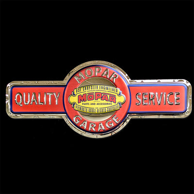 Mopar Retro Quality Service Metal Sign
