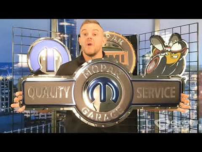 Mopar Quality Service Omega M Metal Sign