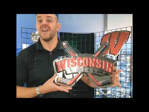 Wisconsin - Hockey Metal Sign