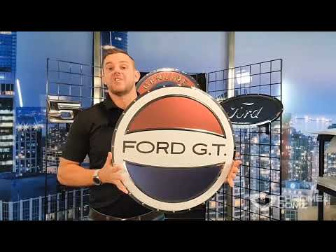 Ford GT40 MKI Metal Sign