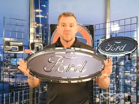 Ford Oval Logo Medium Metal Sign