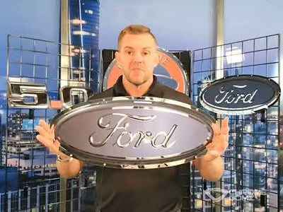 Ford Oval Logo Medium Metal Sign